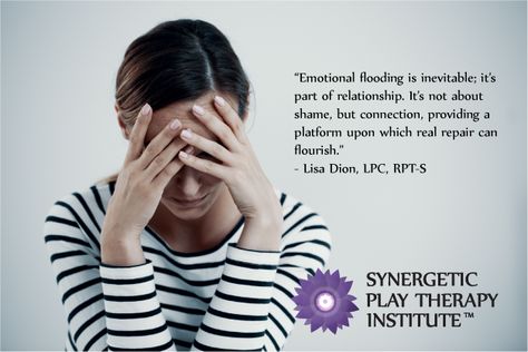 Emotional flooding is part of therapy: it occurs in all play therapy paradigms. Looking at it not through a lens of shame but with a focus on connection turns it from an … Emotional Flooding, Play Therapy Impulse Control, Play Therapy Office Private Practice, Adlerian Play Therapy, Synergetic Play Therapy, Window Of Tolerance, Third Culture Kids, Solution Focused Therapy, The Therapist