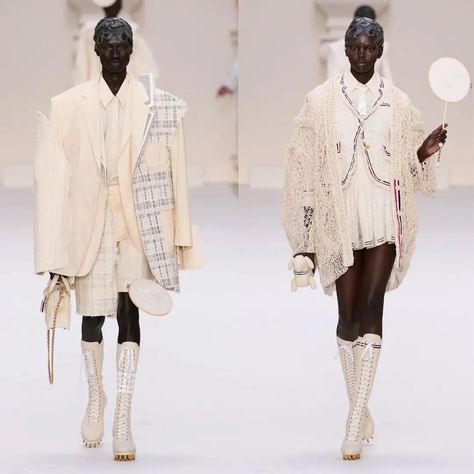 THOM BROWNE FALL 2024 COUTURE 2024 Couture, Fall 2024, Thom Browne, Couture