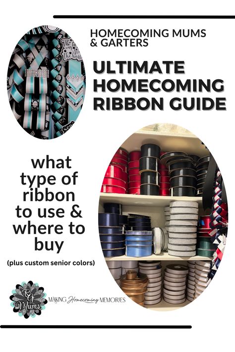 Ultimate Guide to Homecoming Ribbon Texas Mums, Mums And Garters, Texas Homecoming Mums, Homecoming Garter, Mums The Word, Floral Ribbon, Homecoming Mums, Popular Brands, Diy Ribbon