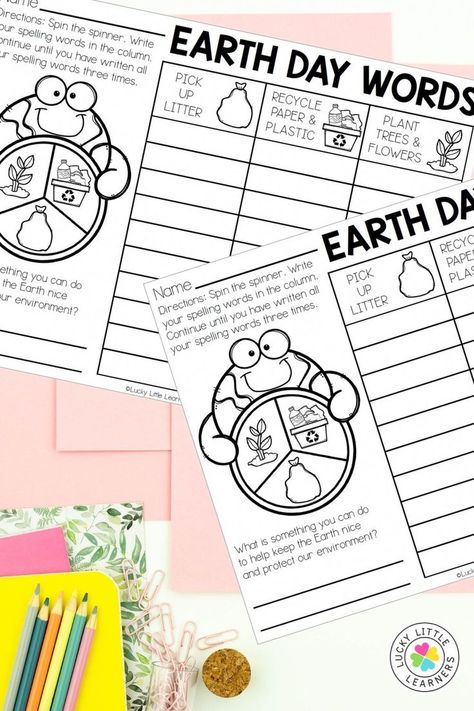 Celebrate Earth Day with these Earth Day read alouds and activities for the 2nd grade classroom. These activities and ideas are perfect for reviewing essential 1st and 2nd grade skills through the lens of three ways to care for the environment. In fact, these lessons and activities make it easy to celebrate Earth Day every day! Earth Day Read Alouds, Earth Day Ideas, Earth Day Games, All About Earth, Friendly Letter Writing, Brag Tags, Classroom Transformation, Friendly Letter, Word Work Activities