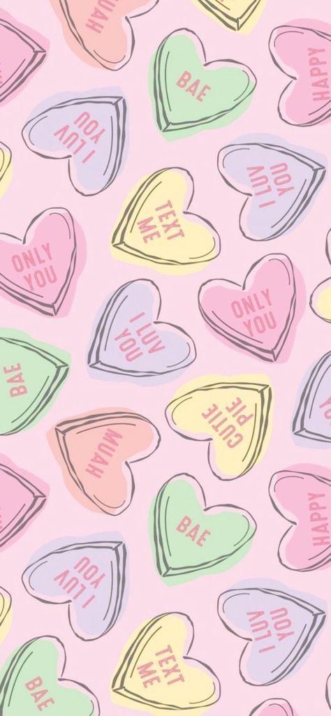 Valentines Wallpaper, Wallpaper Iphone, Valentines Day, Love You, Pastel, Valentines, I Love, Wallpapers, Iphone