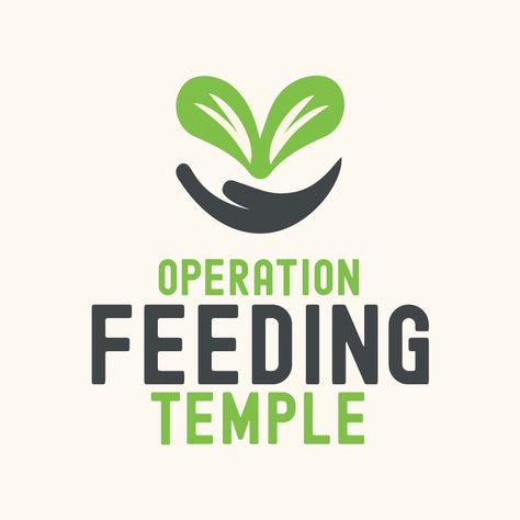 Logo and branding for Operation Feeding Temple. The logo was created by Ciaburri Brand in Belton TX. It was an honor to have been given the opportunity to work with this organization.  Be sure to like their page Operation Feeding Temple to stay in the know about food drives, fundraisers and other events to help serve the community.  #logo #logodesign #nonprofit #nonprofitlogo #beltontx #templeTX #ciaburribrand #branding #graphicdesign #logos Fundraiser Logo Design, Food Bank Logo, Nonprofit Logo Design, Nonprofit Branding, Nonprofit Logo, Community Logo Design, Charity Logo Design, Organization Logo, Graphic Designer Studio