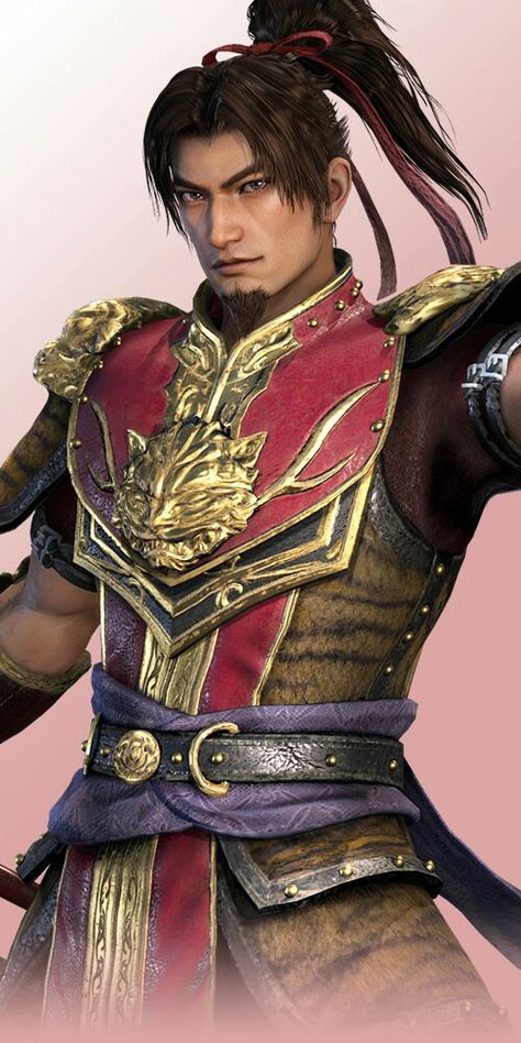 Sun Ce Dynasty Warriors 5, Warriors Orochi, Dynasty Warriors Characters, Map Of China, Japanese Warriors, Sengoku Musou, Hero Character, Samurai Warriors, Three Kingdoms