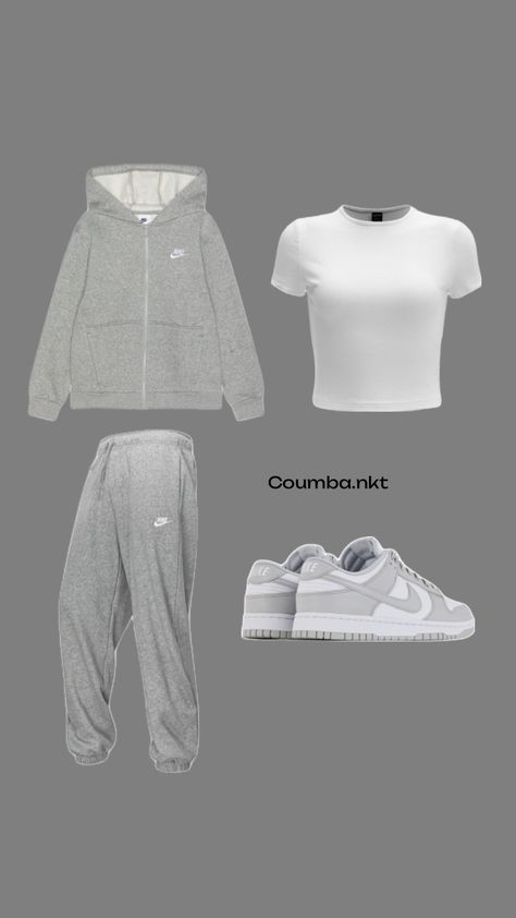 #monpremiershuffle #myfirstshuffle Chav Outfits, Outfit Nike, Outfit Zara, Mode Zara, Chill Fits, Cute Lazy Day Outfits, Swag Outfits For Girls, Lazy Day Outfits, Cute Everyday Outfits