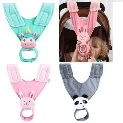 Baby Bottle Holder Release Mommy Hand Infrant Feeding Bottle Cloth Clips Newborn Stroller Accessories Feeding Bottle Plush Sling Strap C7050 From Interbaby, $4.21 | DHgate.Com Baby Bottle Holders, Baby Trolley, Newborn Stroller, Bottle Sling, Neck Pillows, Baby Stroller Accessories, Feeding Bottle, Diy Store, Baby Sewing Projects