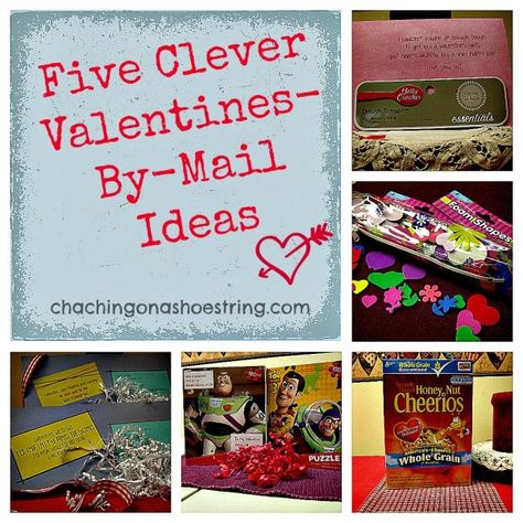 Five Clever Valentines-By-Mail Ideas - From a cereal box to a puzzle, you can send just about anything as long as it has the right postage!  Add some FUN to Valentine's Day with these super cute ideas. Clever Valentines, Valentines Surprise, Fun Mail, Save My Marriage, Heart Day, Love Days, Classroom Valentine, Valentine Treats, Simple Valentine