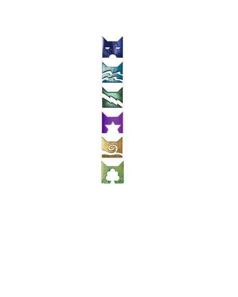 Hopefully a printable version of the Warrior Cat Bookmark Warrior Cats Graphics, Warrior Cats Bookmarks, Warrior Cats Book Cover, Warrior Cats Books Covers, Warrior Cats Stickers, Mary Birthday, Cat Books, Bookmarks Printable, Cat Party