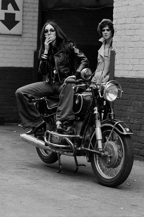 Lotti Golden: Midtown rendezvous Cars Dubai, Bike Couple, Range Rovers, Female Biker, Iconic Images, Atlantic Records, Vintage Biker, Biker Chic, Lady Riders