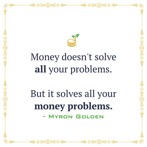 Money might not be the answer to all problems, but it sure does have a way of solving the financial ones! 💰💡 Money Problems, Wealth Building, Financial Success, All Funny Videos, Financial Goals, Money, Building, Funny, Quick Saves