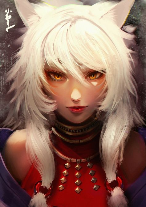 Half Human Half Animal Character Design, Half Human Half Animal, Hair Girls, Character Ideas, Painting Illustration, Design Reference, Face Art, White Hair, Cartoon Drawings