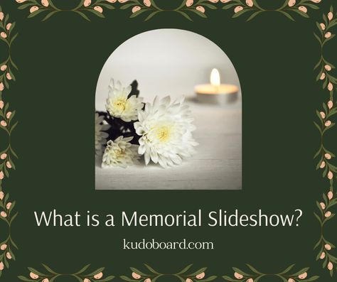 How to create a memorial slideshow for a funeral Picture Boards For Funerals Ideas Diy, Memorial Slideshow Ideas, Memorial Service Poster Board, Memorial Service Picture Boards, Picture Collage For Memorial Service, Condolence Messages, Photo Slideshow, Custom Memorial, Best Mobile