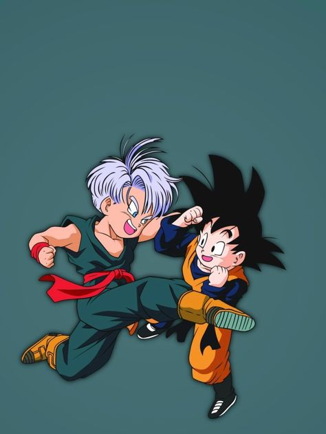 Goten and Trunks Goten And Trunks Wallpapers, Trunks And Goten, Goten And Trunks, Trunks Briefs, Trunks Dbz, Goten Y Trunks, Goku Art, Dragon Ball Z Iphone Wallpaper, Majin Boo