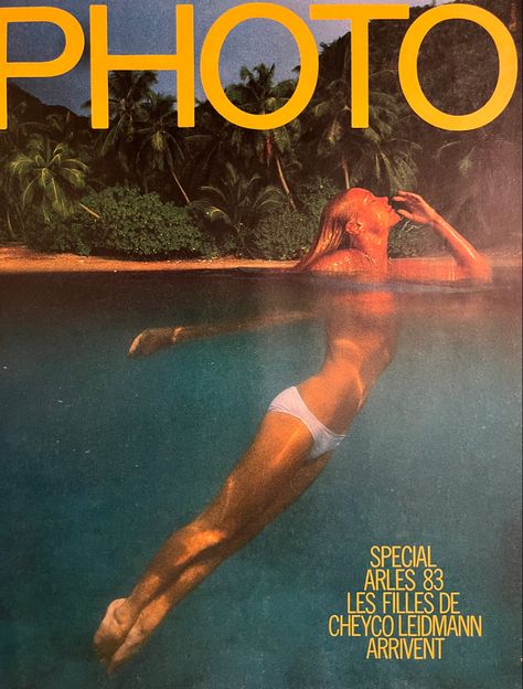 Photo Japon, 80s Magazine, Pool Photography, Photo Cover, Vintage Swim, Fashion Magazine Cover, Island Girl, New Poster, A Magazine