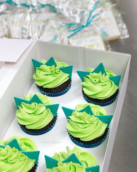 3 Rex Birthday Cupcakes, Dinosaur Spike Cupcakes, Dinosaur Jello Ideas, Dino Themed Desserts, Dino Ranch Cupcakes, Three Rex Birthday Cupcakes, Diy Dino Cupcakes, Simple Dinosaur Cupcakes, Dino Birthday Cupcakes