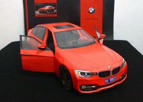 Road vehicles BMW 328i New Model Car, Car Papercraft, Paper Model Car, Papercraft Download, Free Paper Models, Model Trucks, Paper Car, Paper Model, Construction Vehicles