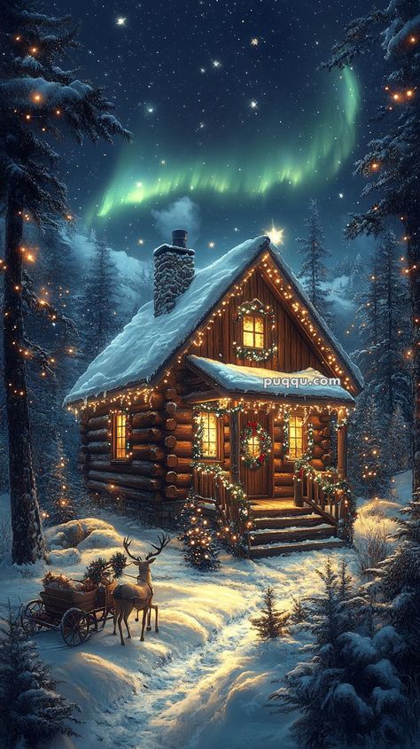 40 Magical Ideas for a Fairy-Tale Christmas Tree Yule Aesthetic, Fairy Tale Christmas, White Christmas Decor Ideas, Dreamy Whites, Tiny Cabins, Cabin Living, White Christmas Decor, Cozy Cabin, Rustic Cabin