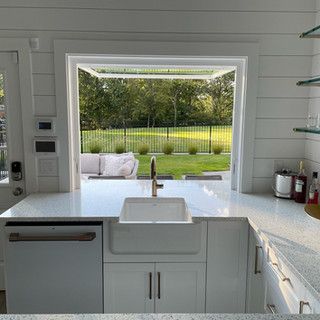 Kitchen Pass Through Window, Gas Strut Window, Kitchen Window Bar, Small Kitchen Window, Kitchen Pass Through, Above Kitchen Sink, Pass Through Window, Kitchen Window Design, Awning Windows