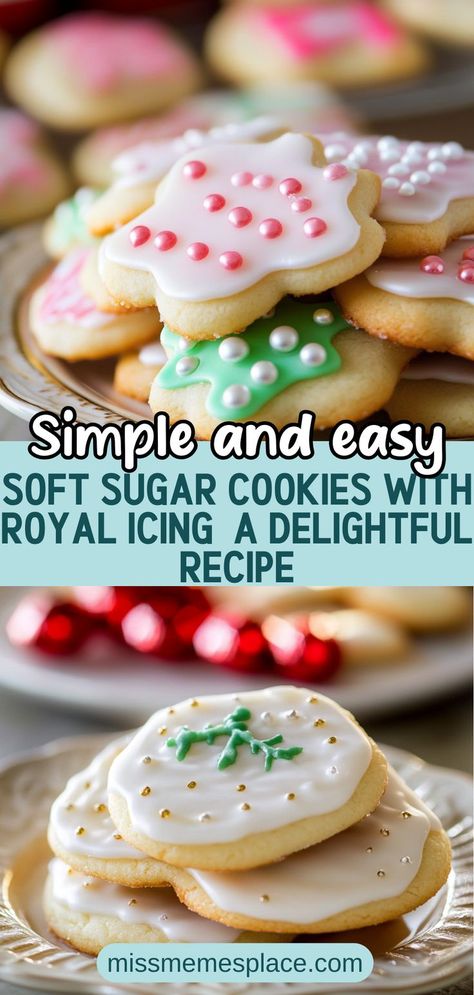 Discover the secrets to making the perfect soft sugar cookies with royal icing that will charm your guests at any celebration. These cookies are incredibly easy to make and customize with vibrant colors and fun designs. With a soft texture that melts in your mouth, this recipe ensures you’ll have beautifully decorated treats ready for birthdays, holidays, or everyday enjoyment. Follow our step-by-step instructions to create cookies that not only taste amazing but also look stunning Royal Icing Recipe That Tastes Good, Hard Icing For Sugar Cookies, Sugar Cookie With Royal Icing, Royal Icing For Sugar Cookies, What I Deserve, Sugar Cookies With Royal Icing, Royal Iced Cookies, Cookies With Royal Icing, Sugar Cookie Icing