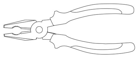 pliers drawing outline eps 10 Pliers Drawing, Drawing Easy, Pliers, Easy Drawings, Vector Art, Vector Free, Clip Art, For Free, Bar