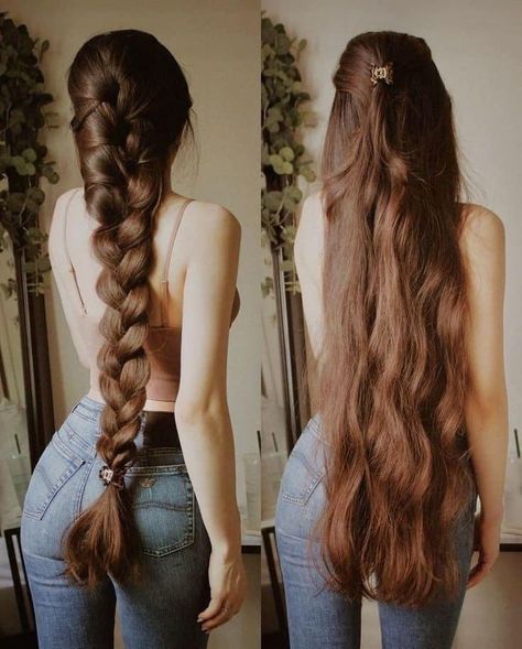 Long Shiny Hair, Long Hair Tips, Hair Inspiration Long, Long Silky Hair, Long Hair Pictures, Really Long Hair, Long Brown Hair, Long Straight Hair, Beautiful Long Hair