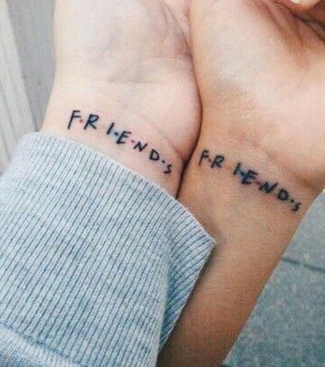 Best Friend Tattoo Quotes, Deep Meaningful Tattoos, Small Best Friend Tattoos, Matching Bff Tattoos, Matching Friend Tattoos, Tattoo Placements, Matching Best Friend Tattoos, Bff Tattoos, Friendship Tattoos