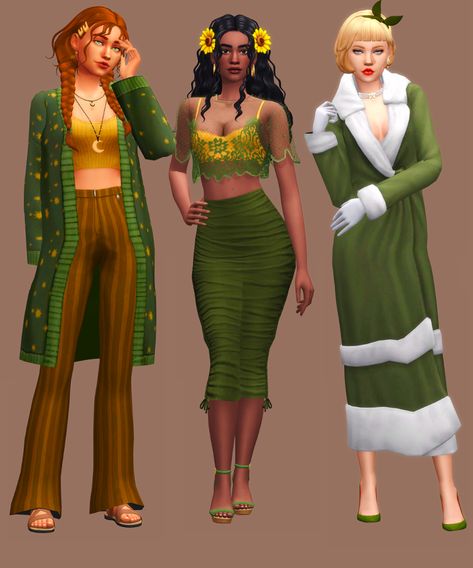 Cottagecore Outfits Sims 4, Hippy Sims 4 Cc, Sims Cc Mm, Colorful Sims 4 Cc, Sims 4 Hippie Cc Clothes, Hippie Sims 4 Cc, Sims 4 Hippie Cc, Sims Accessories, Los Sims 4 Mods