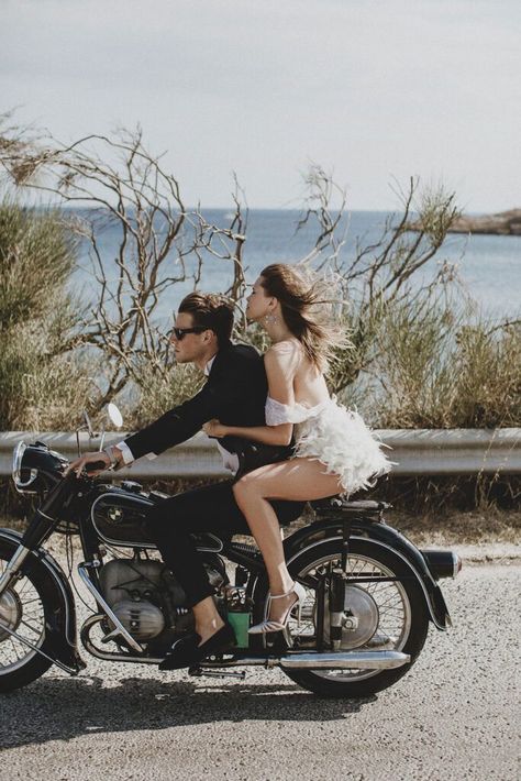 Greek Sun, Bmw Bike, Motorcycle Wedding, Edgy Wedding, Runaway Bride, Wedding Styling, Destination Wedding Planning, Courthouse Wedding, Luxury Event