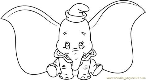 Dumbo Setting Coloring Page for Kids - Free Dumbo Printable Coloring Pages Online for Kids - ColoringPages101.com | Coloring Pages for Kids Dumbo Printable, Dumbo Coloring Pages, Dumbo Characters, Cartoon Movies, Free Kids, Printable Coloring Pages, Printable Coloring, Coloring Pages For Kids, Baby Shower Themes