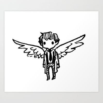 Castiel Tattoo, Spn Tattoo, Supernatural Drawings, Supernatural Bloopers, Supernatural Tattoo, Supernatural Tumblr, Castiel Supernatural, Supernatural Imagines, Supernatural Wallpaper