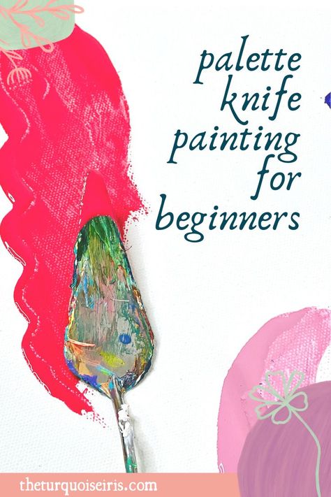 Knife Painting For Beginners, Kitchen Painting Art, Pallette Knife Painting, Paintings Wall Decor, Texture Painting Techniques, Landscapes Beautiful, Nature Paint, Beginners Art, Knife Techniques