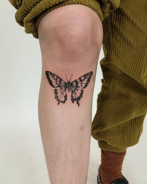 Adria Mercuri, Swallowtail Butterfly Tattoo, Tiger Butterfly Tattoo, Butterfly Wing Tattoo, Blue Butterfly Tattoo, Butterfly Eyes, Wing Tattoo Designs, Wing Tattoo, Swallowtail Butterfly