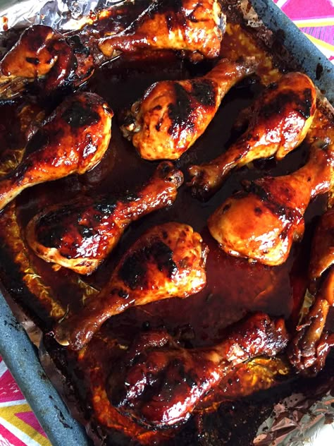 Easy Honey Soy BBQ Baked Chicken Legs Recipe – Melanie Cooks Honey Soy Baked Chicken, Bbq Baked Chicken, Chicken Legs Recipe, Bbq Chicken Legs, Honey Bbq Chicken, Chicken Leg Recipes, Oven Chicken Recipes, Soy Chicken, Baked Bbq Chicken