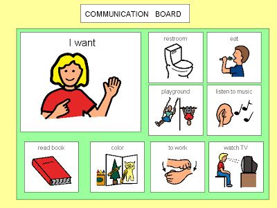 My Classroom: Communication Board Pecs Communication, Spring Classroom Activities, Communication Pictures, Pecs Pictures, Communication Boards, Communication Book, Cvc Words Kindergarten, Communication Board, Nonverbal Communication