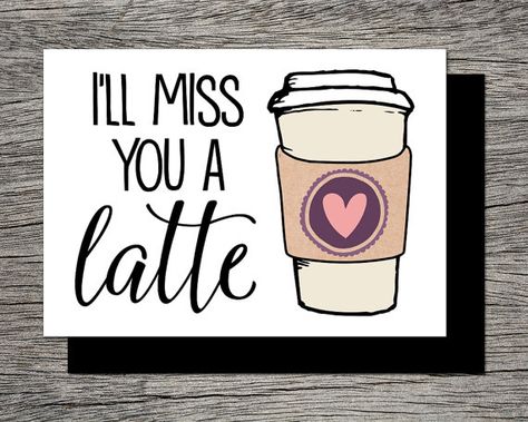 Printable Farewell Card /Printable Goodbye by RiverRainDesigns Diy Goodbye Cards, Card Puns, Farewell Ideas, Goodbye Cards, Birthday Card Puns, Farewell Card, I Miss You Card, Goodbye And Good Luck, Goodbye Party