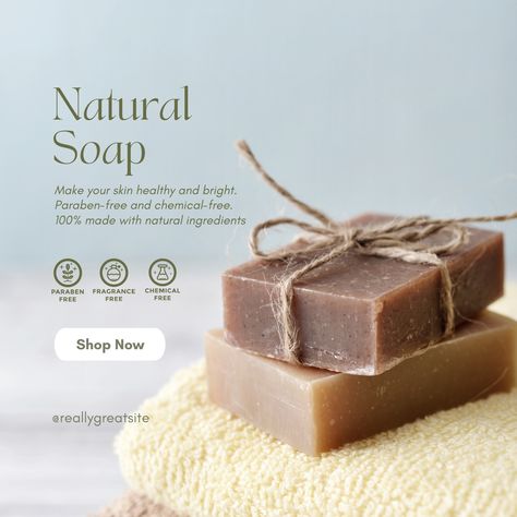 Soap Packaging Diy, Natural Soaps Recipes, Packaging Diy, Product Promotion, Marketing Business Card, Soap Packaging, Profile Page, Artisan Soap, Soap Recipes