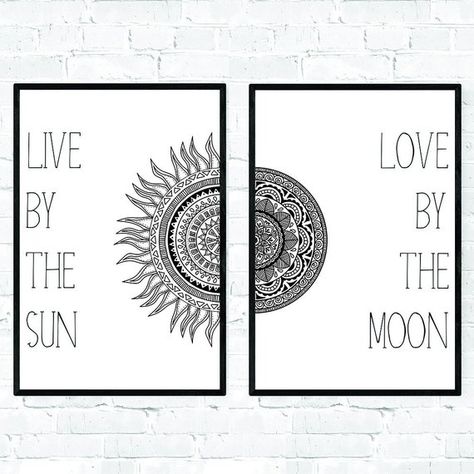 The Sun Poster, Sun Poster, Love By The Moon, Bedroom Vibes, Iphone Wallpaper Vsco, Circuit Ideas, Poster Typography, Pichwai Paintings, Mandala Design Pattern