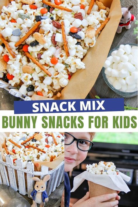 Kids are going to love this bunny snack mix with Bunny Grahams for Easter or a Peter Rabbit party. Movie Night Ideas For Kids, Movie Night Food Ideas, Rabbit In A Hat, Movie Night Ideas, Movie Night For Kids, Movie Night Food, Popcorn Mix, Peter Rabbit Party, Barnyard Party