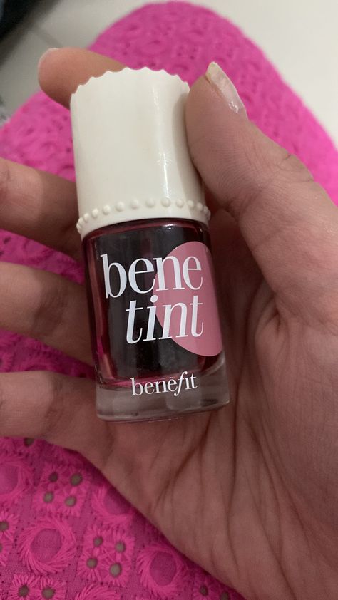 Lip Stain Aesthetic, Benetint Lip Stain, Stain Aesthetic, Blush Aesthetic, Highlighter Swatches, Tint Makeup, Makeup Asian, Makeup List, Sephora Skin Care