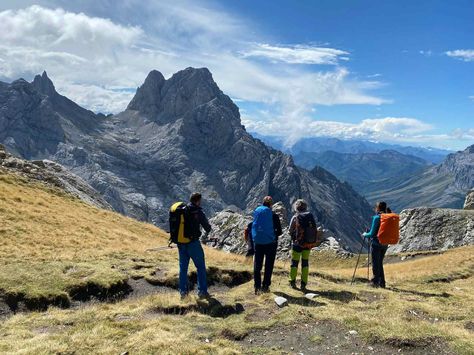 Hut-to-Hut Trekking Adventure in Spain's Picos de Europa | Much Better Adventures Hut To Hut Hiking Usa, Hiking Usa, Group Holiday, Northern Spain, Pyrenees, Local Guide, Hidden Gem, Mountain Range, Small Group