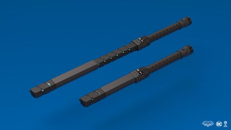 ArtStation - Nightwing's Escrima Sticks