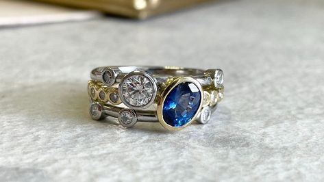 Finding Harmony in a Collection: How to Combine Old and Unworn Inherited Jewellery into One Stunning Piece. — Legacy Custom Rings From Old Jewelry, Heirloom Rings, Jewellery Designer, Professional Jewelry, Clear Vision, Ring Ideas, Types Of Gemstones, Old Jewelry, Women Ring