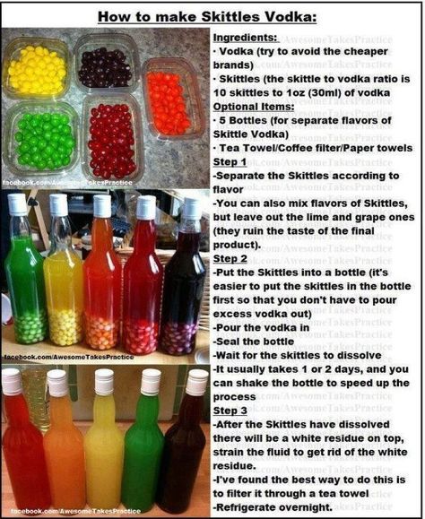 party at my place? Skittle Vodka, Creative Alcoholic Drinks, Skittles Vodka, Glace Fruit, Coffee Filter Paper, Flavored Vodka, E Mc2, Snacks Für Party, Alcohol Drink Recipes