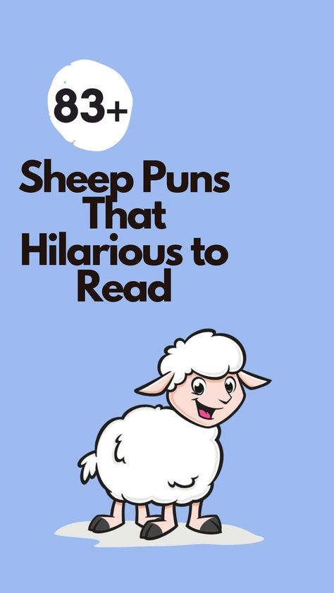 Looking for a playful and adorable source of humor? Our collection of hilarious otter puns will make ewe laugh out loud. Sheep Quote, Sheep Puns, Otter Puns, Witty Comebacks, Funny Sheep, Funny Poems, Halloween Pumpkin Designs, Cute Sheep, Laugh Out Loud