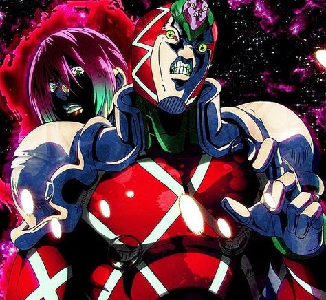 King Crimson Jojo, Jojo's Bizarre Adventure Stands, Jojo Stands, King Crimson, Jojo Parts, Jojo's Bizarre Adventure Anime, Wallpaper Animes, Jojo Anime, Jojo Memes