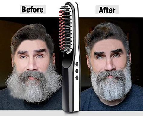 The Best Beard Straightener For Men – GlamGoss Beard Straightener, Mens Beard, Beard Straightening, Straightening Comb, Beard Brush, Hair Straightening Iron, Beard Combs, Hair Dry, Straighten Iron