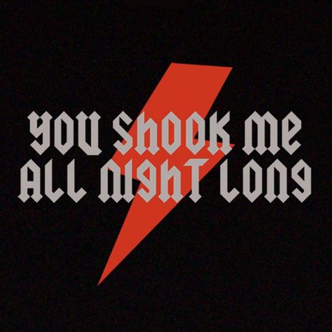 Shook Me All Night Long, Long Tattoo, My Icon, Wall Of Sound, Music Quotes Lyrics, Popular Shirt, Art Clothing, Classic Songs, Lyric Quotes