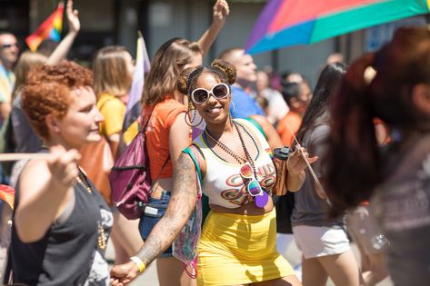 Pride Parade 2019 Chicago: Start time, route, street closures - Curbed Chicago Sunflower Headband, Rainbow Sunglasses, Pride Wear, Rainbow Laces, Pride Parade, Lgbtq Pride, Gay Pride, Polo Ralph Lauren Mens, You Must