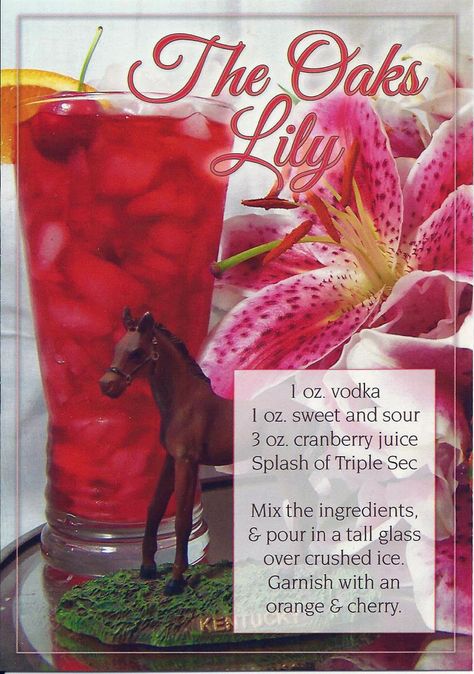 Postcard Kentucky Louisville The Oaks Horse Race Cocktail "Lily" Recipe Mint | eBay Kentucky Derby Crafts, Derby Bridal Shower Ideas, Kentucky Derby Fundraiser, Kentucky Derby Drinks, Kentucky Hot Brown Sandwich, Kentucky Derby Party Hats, Horse Race Party, Brown Sandwich, Kentucky Derby Food