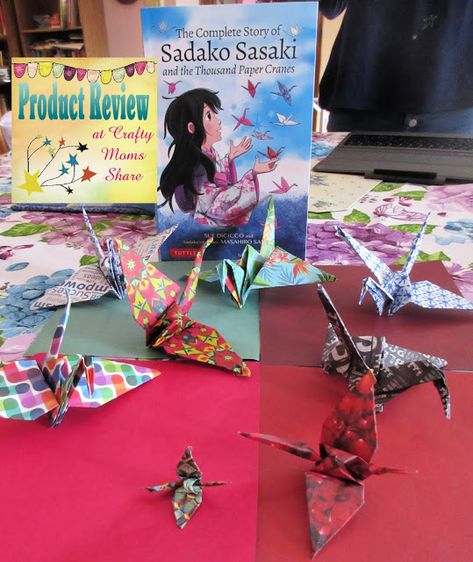 Sadako And The Thousand Paper Cranes, Thousand Paper Cranes, 1000 Paper Cranes, 1000 Cranes, Art Program, Traditional Stories, Paper Cranes, Origami Crane, Crafty Moms