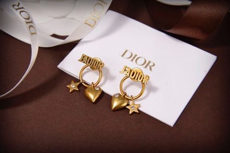 Brand Earrings, Dior Earrings, Dior Jewelry, Silver Jewelry Design, Flower Packaging, Dope Jewelry, Members Only, Chrome Hearts, Wild Flower